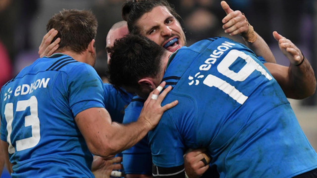 Italy future looks rosy under O'Shea after historic Boks win